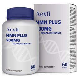 NMN Capsules 500mg (60 Count(Pack of 1))