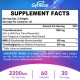 Gyriesse NMN 500mg + Trans-Resveratrol 1200mg Plus TMG 500mg (60 Softgels(Pack of 1))