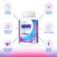 Gyriesse NMN 500mg + Trans-Resveratrol 1200mg Plus TMG 500mg (60 Softgels(Pack of 1))