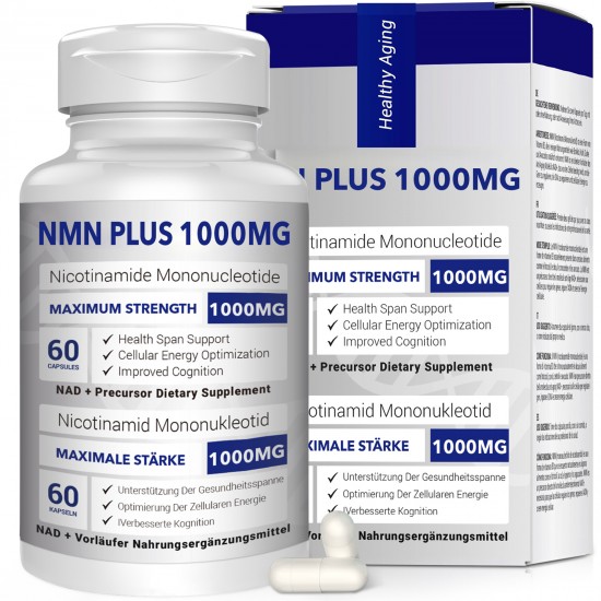 NMN PLUS 1000MG (60Count(Pack of 1)) NMN PLUS 1000MG (60Count(Pack of 1))