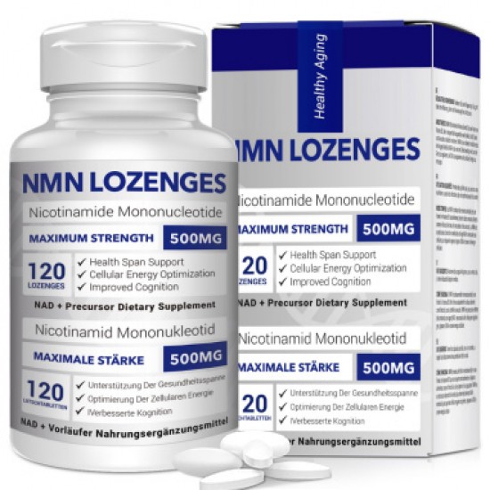 NMN Plus 500MG (120 Lozenges(Pack of 1)) NMN Plus 500MG (120 Lozenges(Pack of 1))