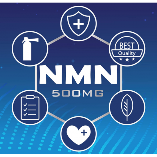 NMN Supplements 500mg Capsules (60 Count(Pack of 1) NMN Supplements 500mg Capsules (60 Count(Pack of 1)